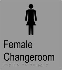 Female Changeroom w Braille